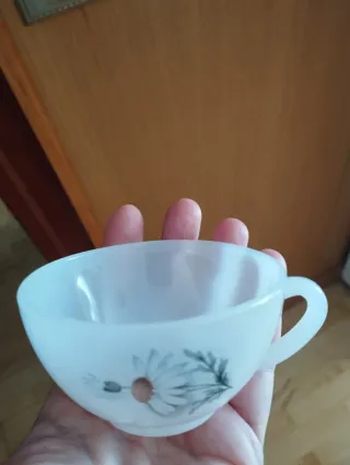 Juego Café Vintage Flores  Porcelana Margaritas