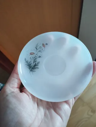 Juego Café Vintage Flores  Porcelana Margaritas