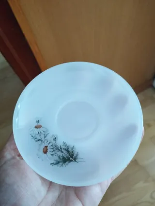 Juego Café Vintage Flores  Porcelana Margaritas