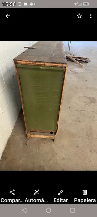 Mueble vintage Industrial con Pátina, espectacular