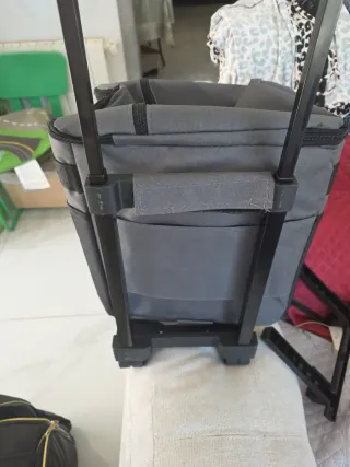 Nevera 36l plegable con carrito incluido. Top