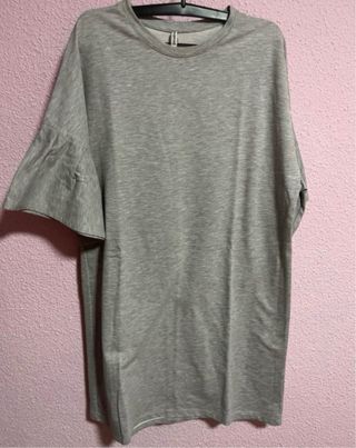 Vestido gris Stradivarius Talla M