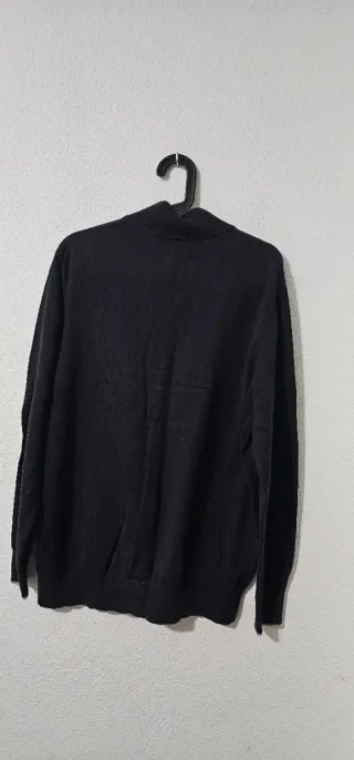 Cárdigan Timberland Negro Cremallera