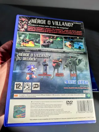 PS2 Shadow the Hedgehog