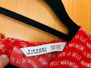 Vestido Tiffosi Rojo y Blanco talla 13-14 años