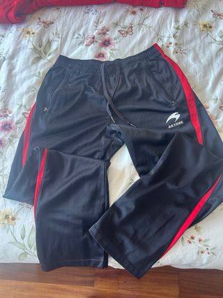 Chándal Sporting Gijón Astore Rojo/Negro