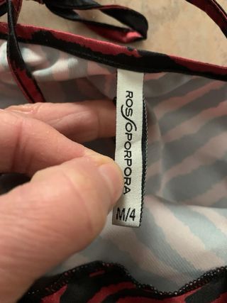 Top senza maniche bordeaux con pizzo nero donna