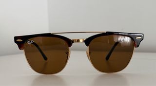 Gafas de sol Ray-Ban Clubmaster Marrón/Dorado