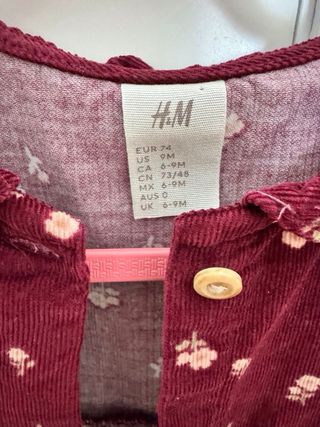 Vestido H&M floral