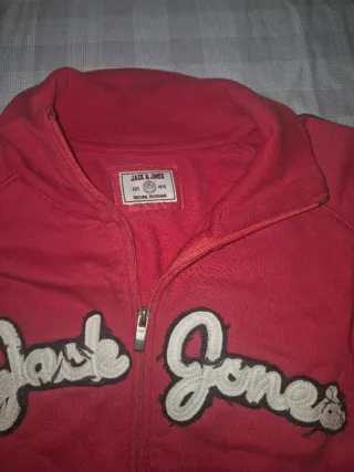 Sudadera Jack & Jones Roja