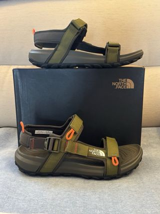 The North Face Sandali Olive Green Orange