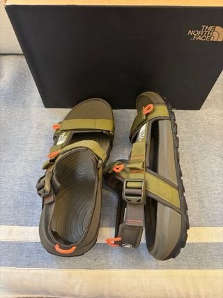 The North Face Sandali Olive Green Orange