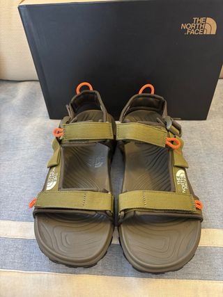The North Face Sandali Olive Green Orange