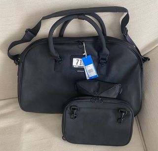 Bolsa Adidas Duffle Luxe Negra + Accesorios