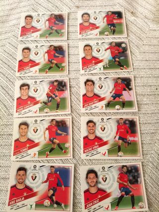 Lote cromos Osasuna 22-23 este