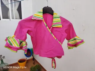 Vestido de flamenca con chaqueta