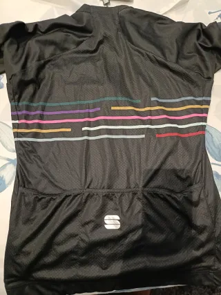 Maillot Sportful rayas multicolor Talla XL