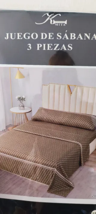 Juego de sábanas 3 piezas