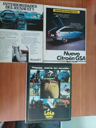 Citroën GSA 1130 3 revistas