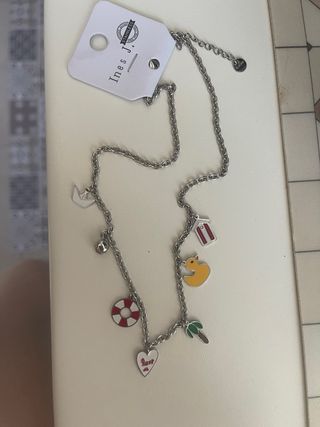 Collana Ines J. paperella argento