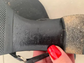 Chanel Chanclas Negras CC