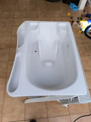Bañera cambiador Brevi Plegable