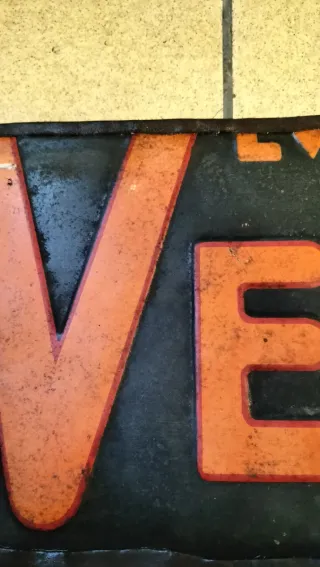 Insegna vintage VEEDOL Lubrificanti