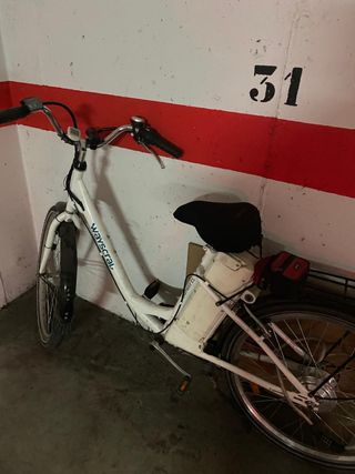 Bicicleta Eléctrica Waycscral Blanca