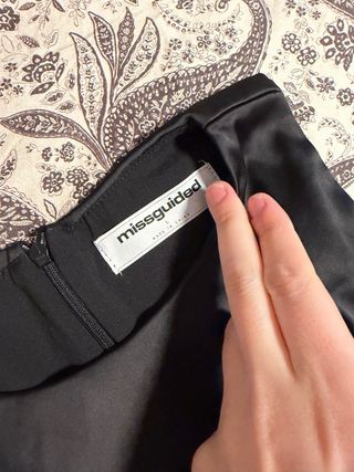 Top negro Missguided Talla L