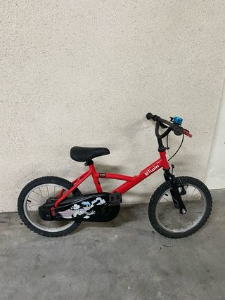 Bicicleta Niños 16" B'Twin Hyper Hero