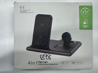 Estación Carga Inalámbrica 4 en 1