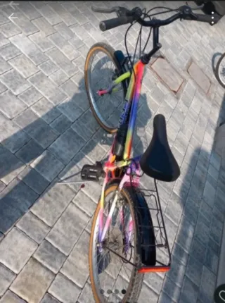 Mountain Bike LERI colorata per bambina 7-13 anni.