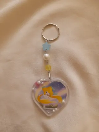 Porta-chaves Jirachi Pokémon Coração