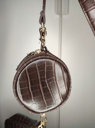 Borsa a spalla Primark effetto coccodrillo