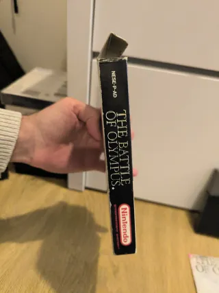 The Battle of Olympus NES PAL España