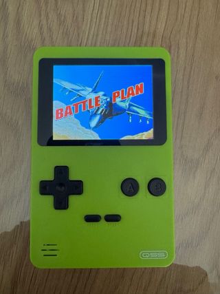 Máquina de juegos retro QSS gris