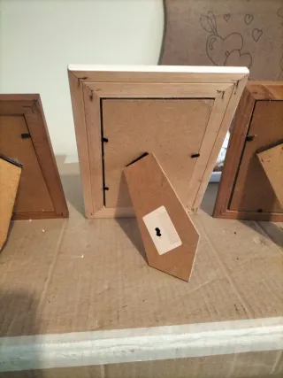 Marcos de fotos madera