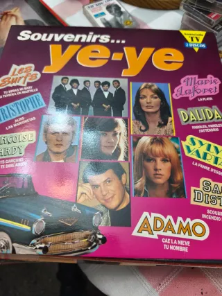 Vinilo LP Souvenir Ye-Ye Compilatorio