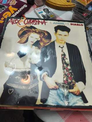 Vinilo Alex y Cristina El Ángel y el Diablo