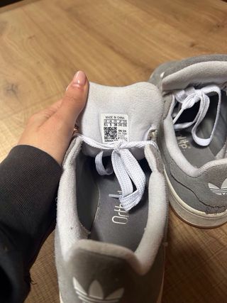 Deportivas Adidas Campus Gris Talla 38