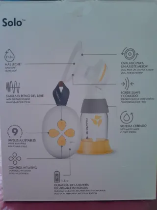 Sacaleches Eléctrico Medela Solo