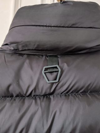 Chaleco Moncler Negro Piumino Moncler senza manica