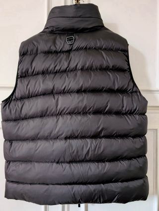 Chaleco Moncler Negro Piumino Moncler senza manica