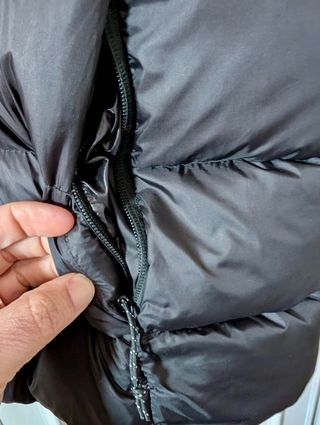 Chaleco Moncler Negro Piumino Moncler senza manica