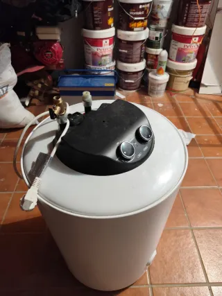 Calentador Corbero Blanco