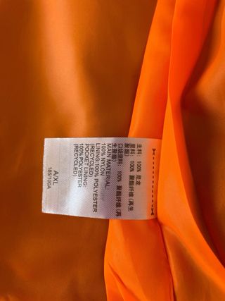 Chaqueta Adidas Bomber Negra Naranja