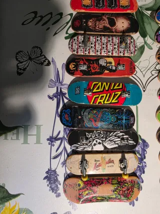 Lote Tech Deck Fingerboard: Skatepark + 22 Skates