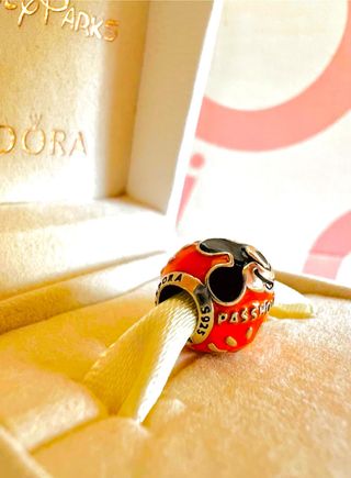 Pandora Disney Parks Mickey Passholder Charm