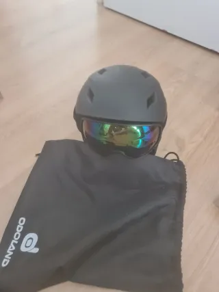 Casco y Gafas ODOLAND Esquí Snowboard