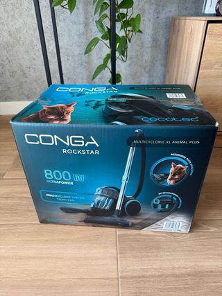 Aspiradora Conga Rockstar 800W azul/negro CECOTEC